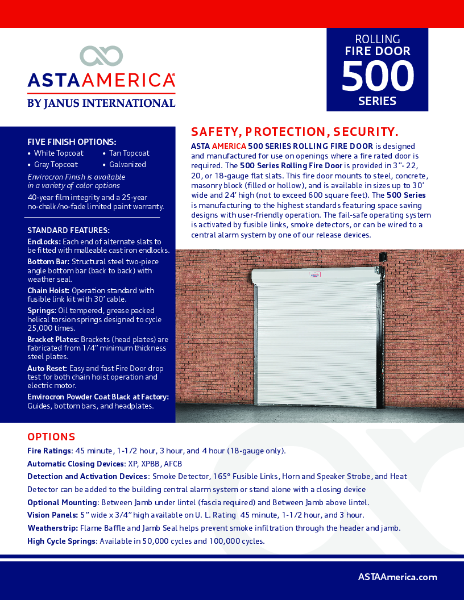 Series 500 Product Brochure