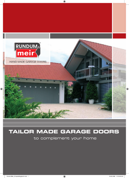 Rundum Meir Garage Door Brochure