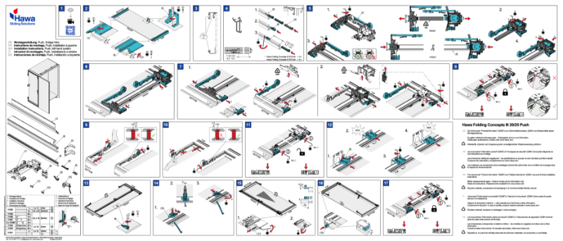 Folding Concepta III Fitting Instructions