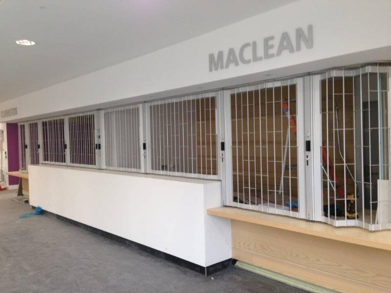 Transforming Glasgow and Clyde NHS Trust Reception Areas with Flexiglide Shutters