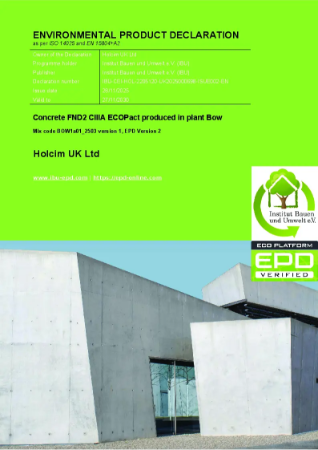 IBU-CEI-HOL-2205120-UK2025000698-ISUE002-EN Concrete FND2 CIIIA ECOPact ...