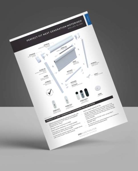 Perfect Fit Next Generation Roller Motorised System Technical Specification