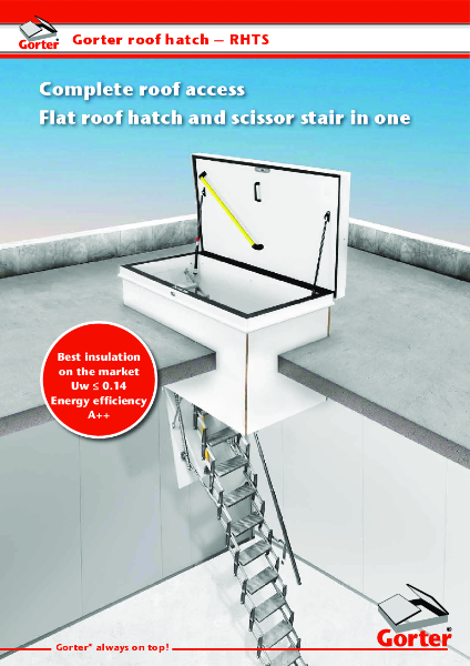 Gorter - Complete roof access RHTS Flyer