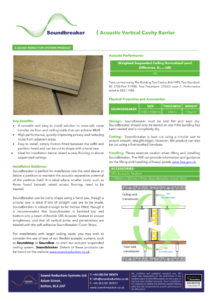 Soundbreaker Datasheet