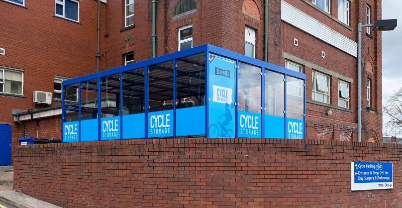 Rochdale Infirmary Cycle Hub