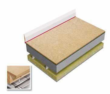 HD1018 Hush Acoustic System Overlay For Masonry Floors - Acoustic Floor and Ceiling System