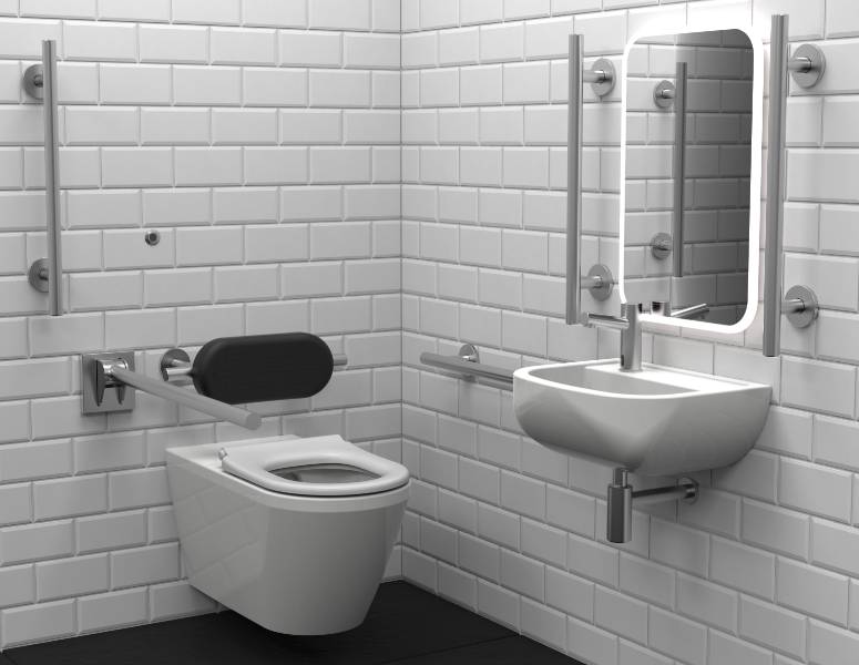 STYLE Infrared Premium Rimless Luxury Wall Hung Doc M Toilet Pack