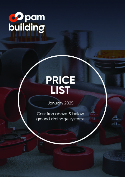 Cast Iron Above & Below Ground Drainage Systems Price List