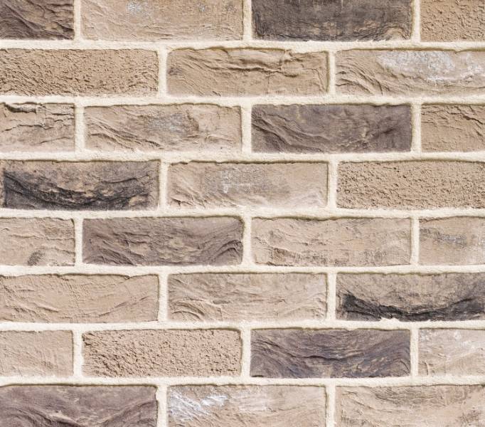 Ash Grey Multi Handmade - Clay Brick