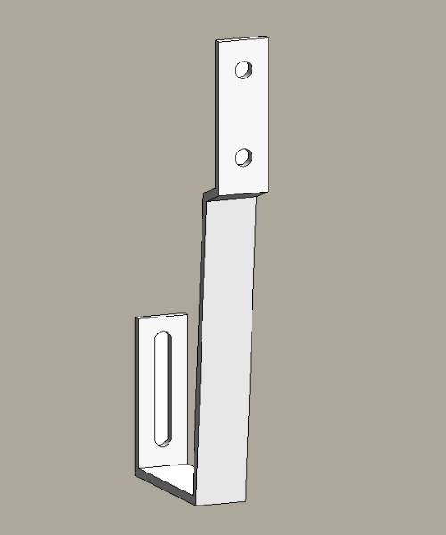 Roof anchors for solar modules