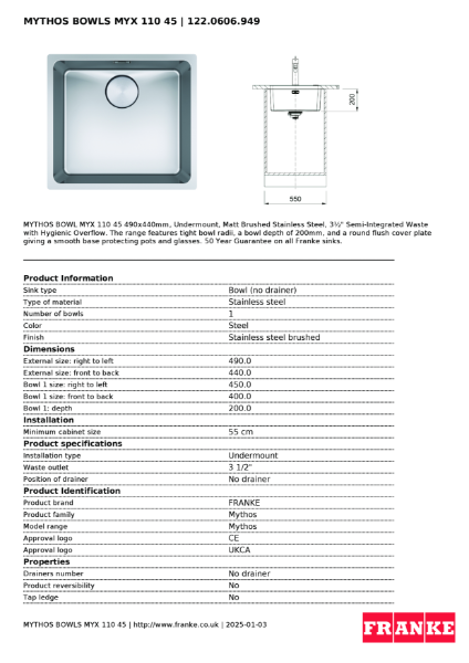 Product Sheet 122.0606.949