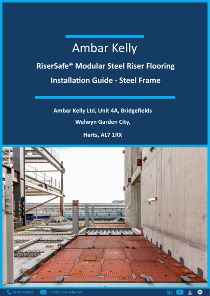 RiserSafe Modular Steel Riser Flooring  
Installation Guide - Steel Frame