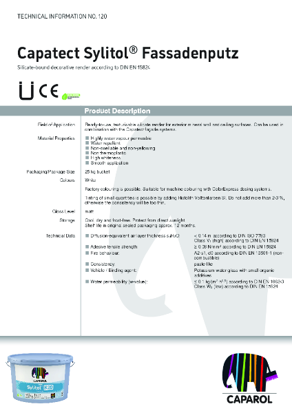 Capatect Sylitol Fassadenputz
