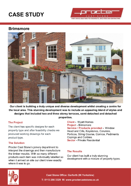 Case Study - Brimsmore Development