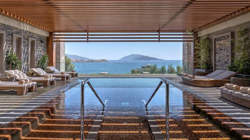 Technowood pergola at Bodrum Carrese hotel