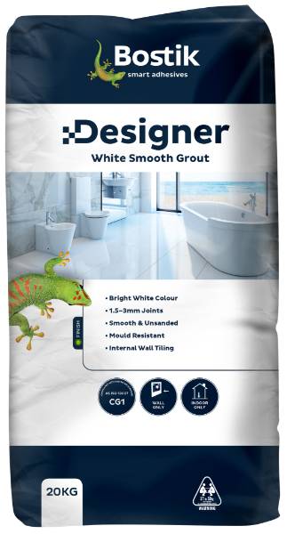 White Smooth Grout (Mould Resistant)