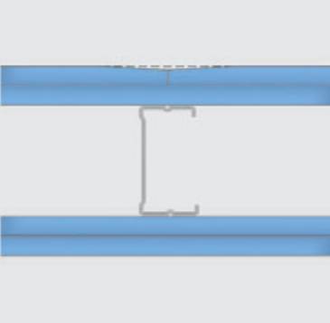 SFS C Stud Double Layer Partition System with 12.5mm Soundbloc | 60 Minutes Fire Rated - Gypsum Board Partition System