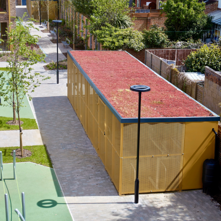 Dartmoor Cycle Shelter - Green Roof Cycle Shelter