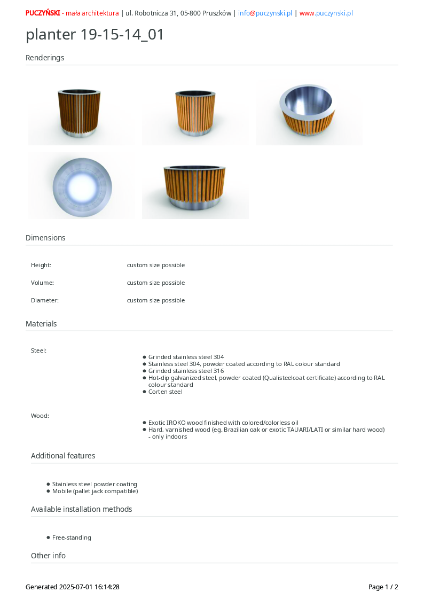 All Urban - Planters - 19-15-14_01 - Data Sheet