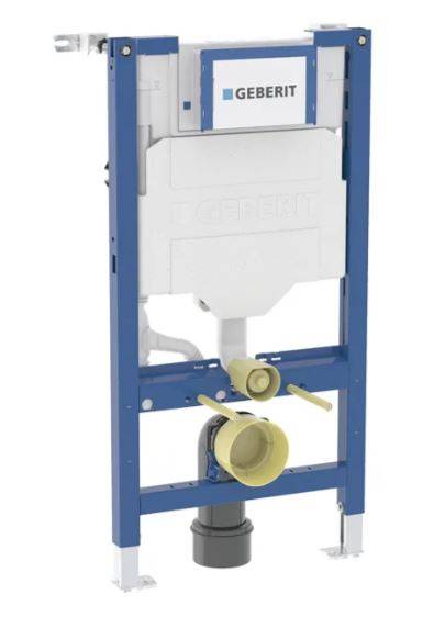 Geberit Duofix element for wall-hung WC, 98 cm, with Sigma concealed cistern 12 cm - Duofix Installation Element