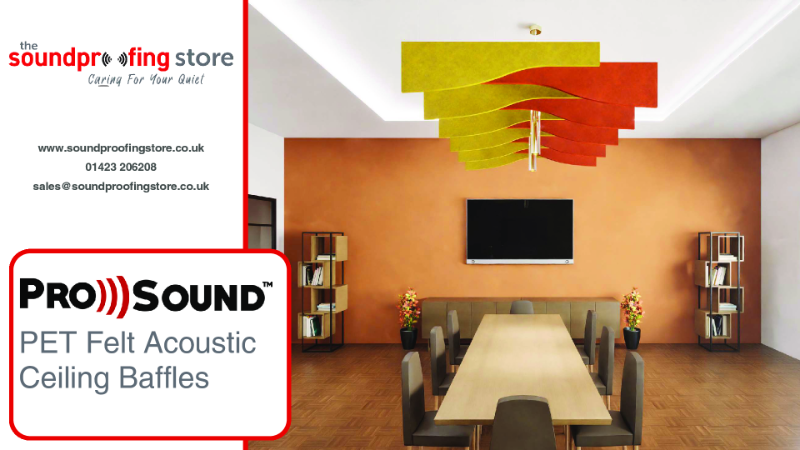 ProSound PET Felt Ceiling Baffles - Product Data Sheet