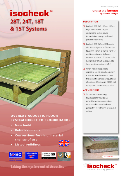 Isocheck 15T,18T,24T,28T - Data Sheet v3.7