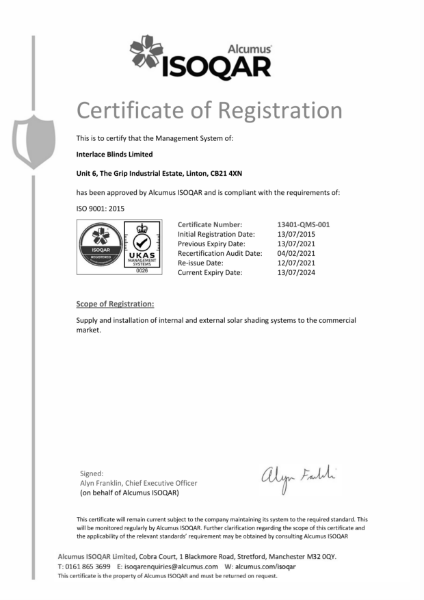 ISO 9001 Quality Management