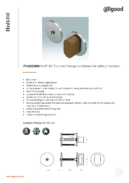 HO771Q2538NI Datasheet Iss05