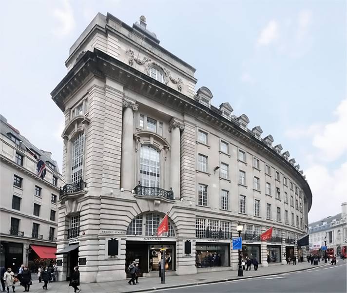 33 Glasshouse Street, London | AET Flexible Space | NBS Source