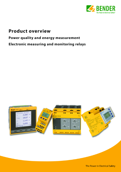 Product overview Power quality and energy measurement