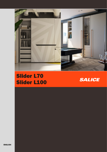 Salice - Coplanar Slider L70 and L100