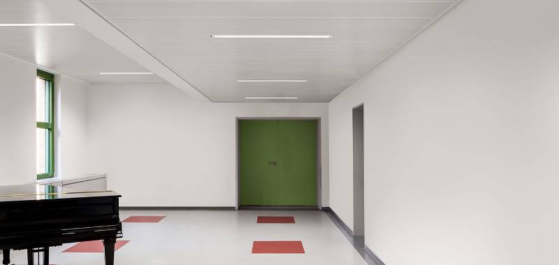 Fire rated metal ceilings