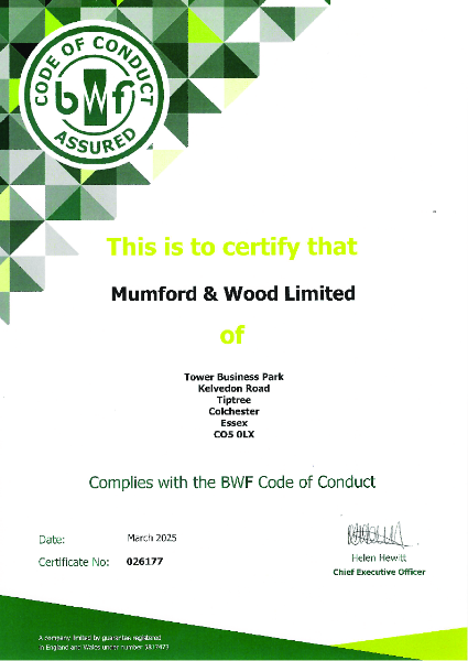 BWF Code Of Conduct
