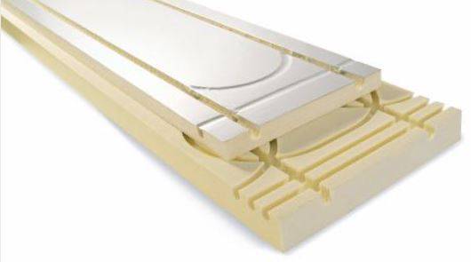 XFLO - Underfloor Heating, Routed Floor Board