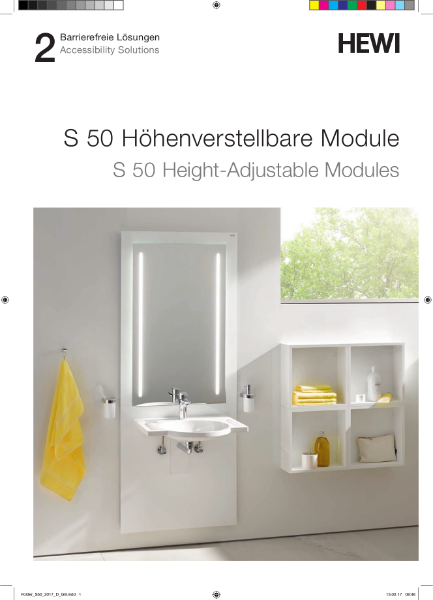 S 50 Height-Adjustable Modules