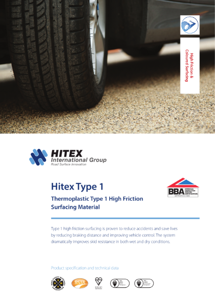 Hot Applied High Friction Surfacing Type 1