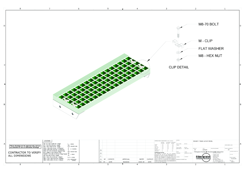 Tread Layout Detailing