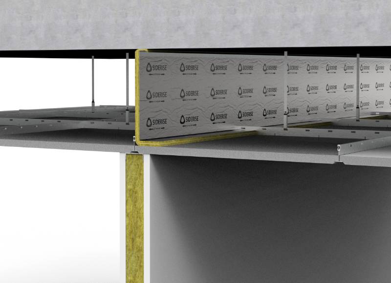 Siderise CBX Flexible Acoustic Barriers for Ceilings 