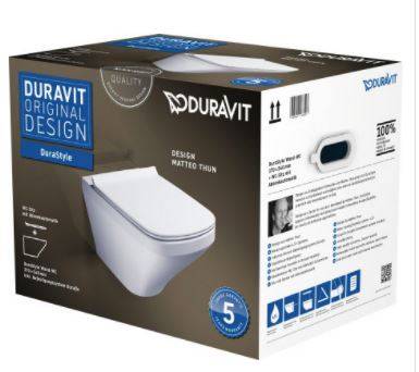 DuraStyle Wall Mounted Toilet