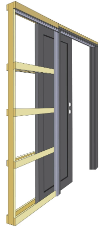 Skyvedørskarm S8500-N - Skyvedørskarm
