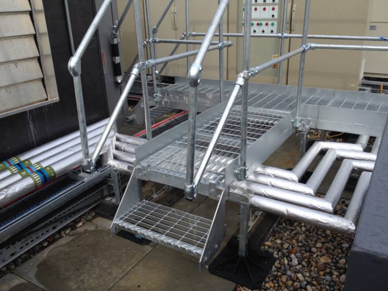 Flexi Access - Custom Platforms and Walkways - Custom Access Solutions in HDG Steel
