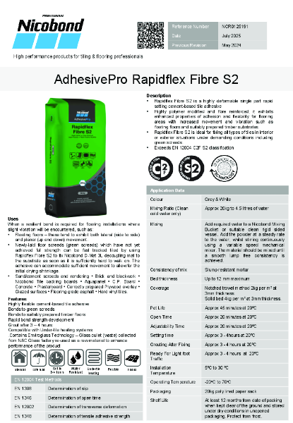 Nicobond Rapidflex Fibre S2