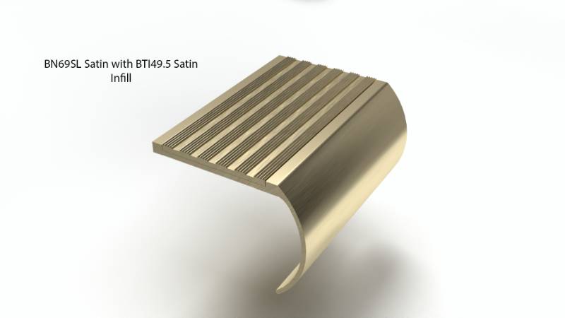 BN69 Brass Stair Nosings - Stair Nosing