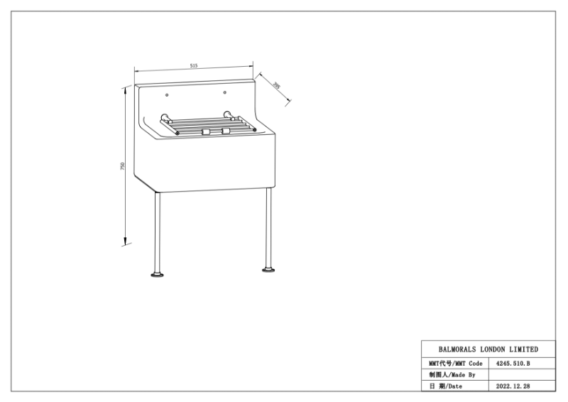 4245.510.B LINE DRAWING