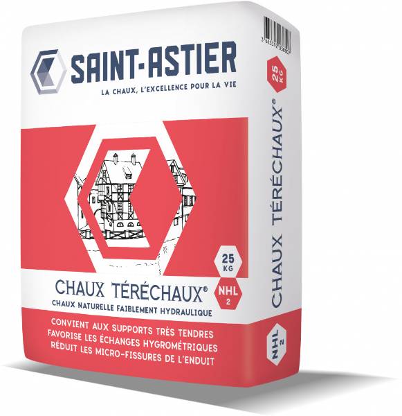 Saint-Astier® NHL 2 - Chalk Lime - Cement-Free Natural Hydraulic Lime