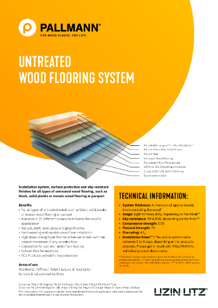 Wood flooring installation, untreated wood lacquers, oils and finishes