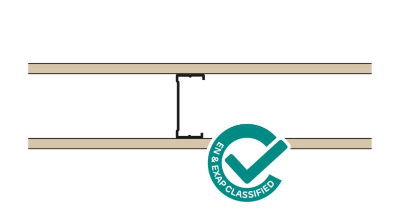 Siniat Single Frame Metal Stud Partition CS90R-15Ld - Metal Stud Partitioning