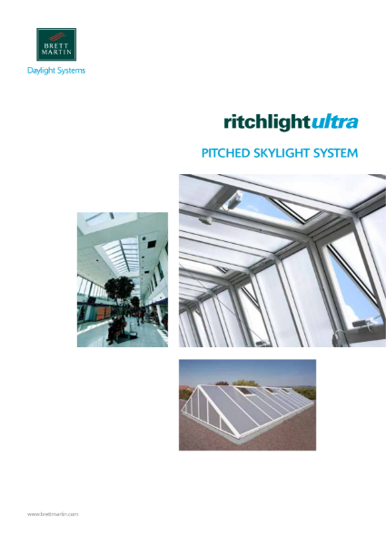 Architectural Thermally Broken Skylights - Ritchlight Ultra