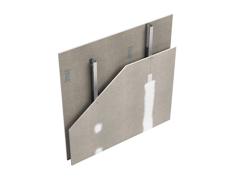 Knauf Performer with Resilient Bar One side 