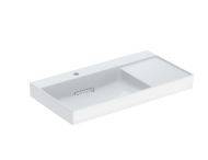 Geberit ONE washbasin CleanDrain, right shelf surface - Washbasin